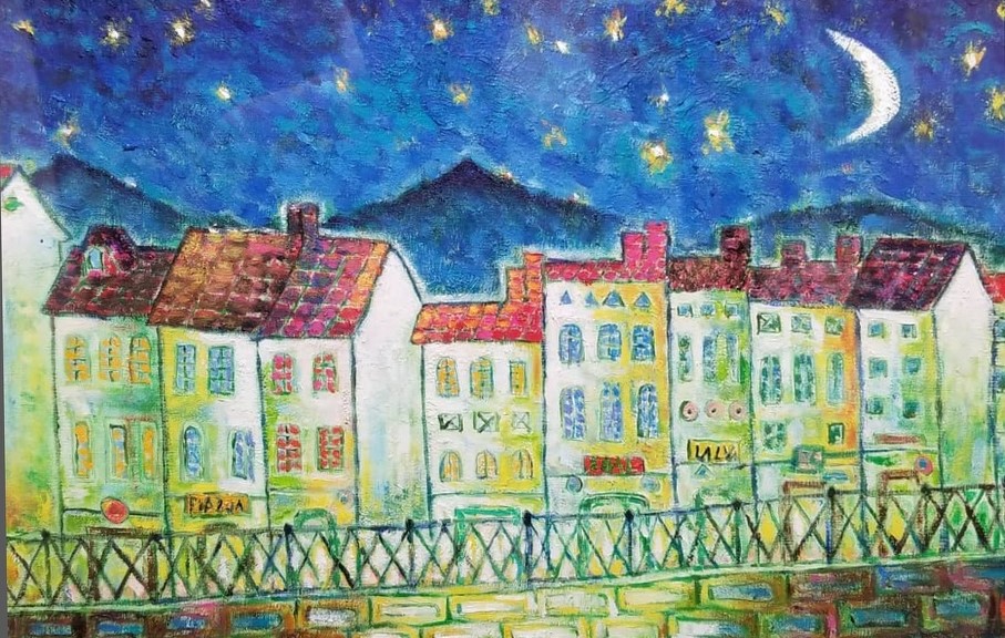 高坂哲夫 油彩画・色鉛筆展のご案内 | NPO法人文華舎 -Non-Profit